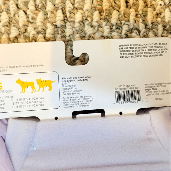 Boots & Barkley Dog/Cat Puffer Vest - Picture 5 of 8